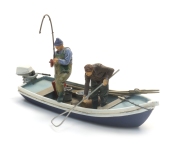 Artitec 387.658 - H0 - Angler auf Boot Ich habe einen Biss!